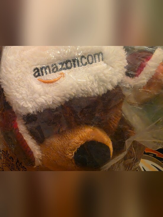 GUND 6th Edition AMAZON.COM BEAR NWT In Packaging Plush Bear Branded Hangtag